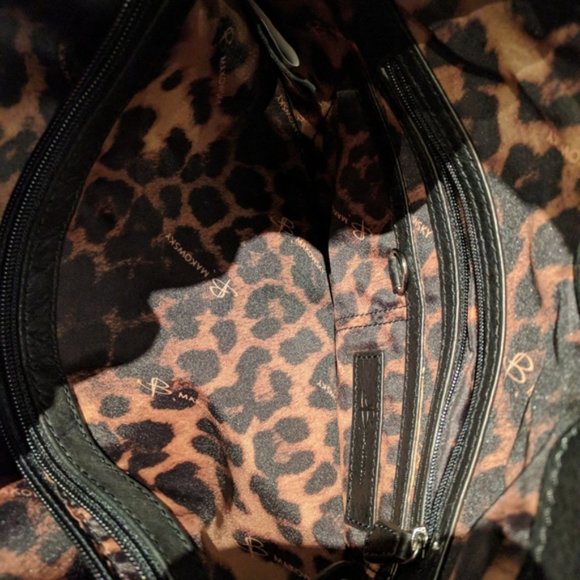 black leather shoulder bag - Picture 5 of 6